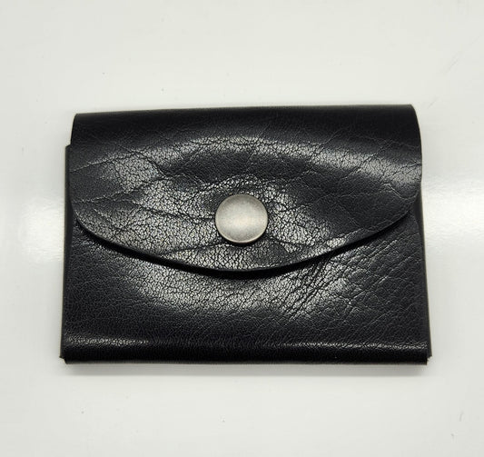 Card holder - Black leather Cruzeiro